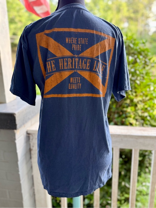 Volunteer Tradition Other - Men's Navy Graphic Tee State Pride the Heritage Line by Volunteer Tradition Sz S